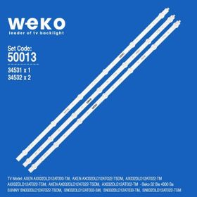 Weko Wkset-5013 3 Adet Bar Led