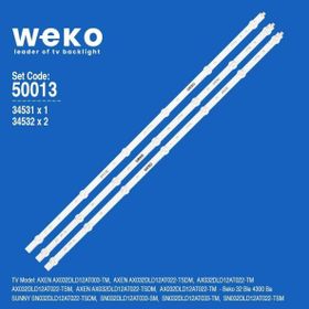 Weko Wkset-5013 3 Adet Bar Led