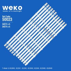 Weko Wkset 5023 34572x6-34574x6 LG 42 inç TV Bar Led Takımı