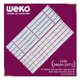 Weko Wkset-5037 10 Adet Led Bar