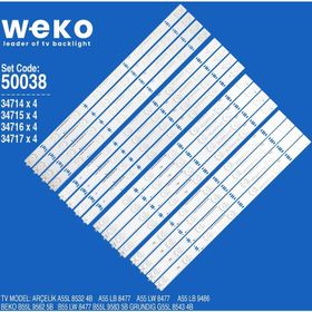 Weko Wkset-5038 16 Adet TV Led Bar