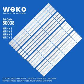 Weko Wkset-5038 16 Adet TV Led Bar