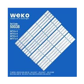 Weko Wkset-5038 16 Adet TV Led Bar