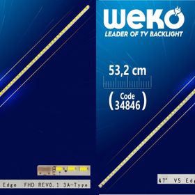 Weko Wkset 5058 34845x2-34846x2 Vestel 47 inç TV Bar Led Takımı