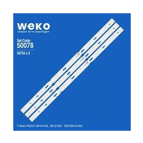 Weko Wkset-5078 3 Adet TV Led Bar