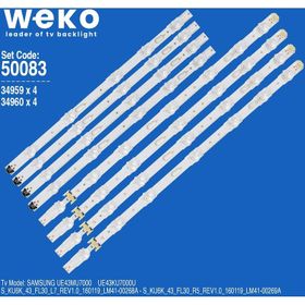 Weko Wkset-5083 8 Adet Led Bar