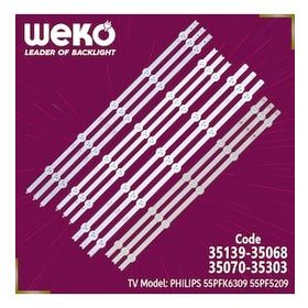 Weko Wkset-5119 12 Adet Led Bar