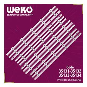 Weko Wkset-5129 50 V14 SDRT Rev 0.6 12 Adet TV Led Bar