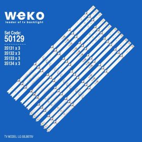 Weko Wkset-5129 50 V14 SDRT Rev 0.6 12 Adet TV Led Bar