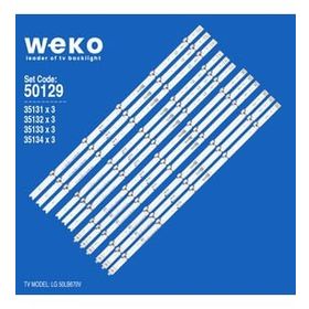 Weko Wkset-5129 50 V14 SDRT Rev 0.6 12 Adet TV Led Bar