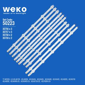 Weko Wkset-5223 10 Adet Led Bar