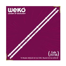 Weko Wkset-5338 2 Adet Led Bar