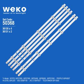 Weko Wkset 5368 36130x4-36131x2 Vestel 50 inç TV Bar Led Takımı