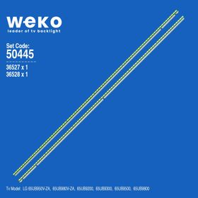 Weko Wkset 5445 36527x36528 LG 65 inç TV Bar Led Takımı