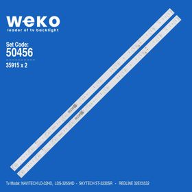Weko Wkset 5456 35915x2 Navitech 32 inç TV Bar Led Takımı