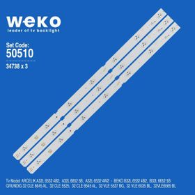 Weko Wkset-5510 3 Adet Led Bar