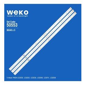 Weko Wkset-5553 3 Adet Ledbar