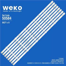 Weko Wkset-5584 8 Adet Led Bar