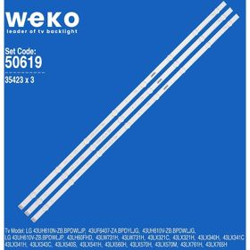 Weko Wkset-5619 3 Adet Led Bar