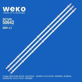 Weko Wkset-5642 3 Adet Led Bar