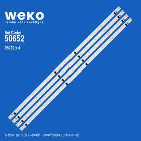 Weko Wkset 5652 35072x4 Skytech 40 inç TV Bar Led Takımı