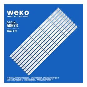 Weko Wkset-5673 10 Adet Led Bar