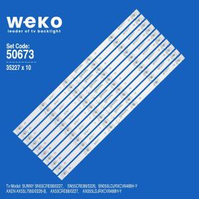 Weko Wkset-5673 10 Adet Led Bar