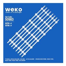 Weko Wkset-5893 8 Adet Led Bar