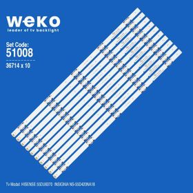 Weko Wkset-6008 10 Adet Led Bar