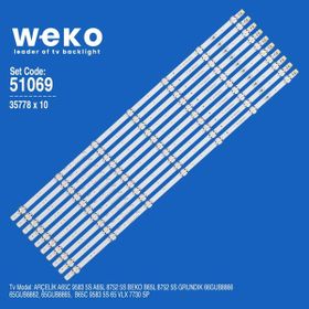 Weko Wkset-6069 10 Adet Led Bar