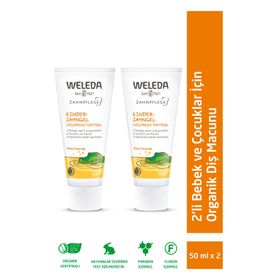 Weleda 2x50 ml Bebek ve Çocuklar İçin Doğal Diş Macunu