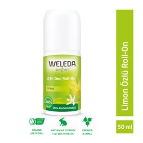 Weleda Citrus 50 ml Limon Özlü Roll-On Deodorant