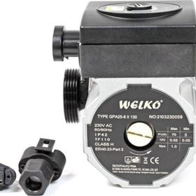 Welko GPA 25-8 130 mm 8 Mss 4,2 M3/h 18-25.000 Kazan Için Frekans Konvertörlü Sirkülasyon Pompası