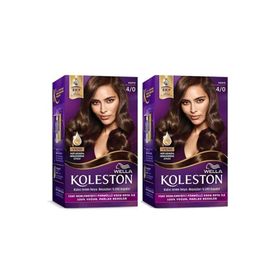 Wella 4/0 Kahve 2 Adet Kit Saç Boyası