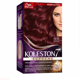 Wella 4/6 Kızıl Viyole Koleston Kit Saç Boyası