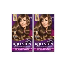 Wella 6/0 Koyu Kumral 2 Adet Kit Saç Boyası