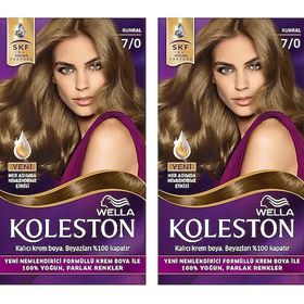 Wella 7/0 Kumral 2 Adet Koleston Kit Saç Boyası