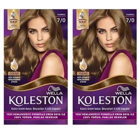 Wella 7/1 Küllü Kumral 2 Adet Koleston Kit Saç Boyası