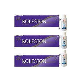 Wella 7/77 Işıltılı Kahve 3 Adet Tüp Saç Boyası
