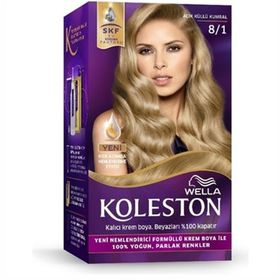 Wella 8/1 Açık Küllü Kumral Koleston Kit Saç Boyası