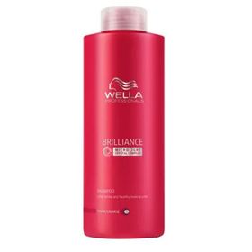 Wella Brilliance 1000ml İnce Telli/Normal Boyali Saçlar İçin Şampuan