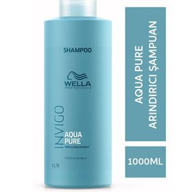 Wella Invigo Aqua Pure Arındırıcı Derin Temizleme 1000 ml Şampuan