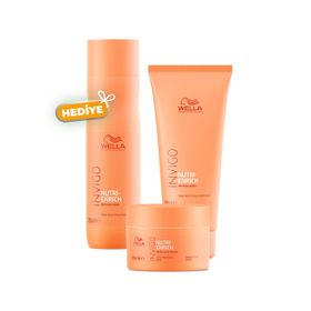 Wella Invigo Nutri Enrich Besleyici ve Nemlendirici 3'lü Bakım Seti