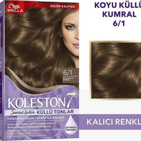 Wella Koleston 6.1 Koyu Küllü Kumral Supreme Saç Boyası