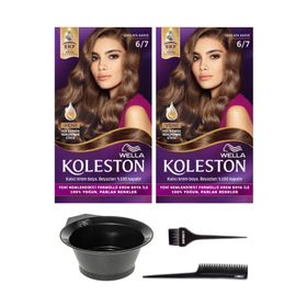 Wella Koleston 6.7 Çikolata Kahve 2 Adet Saç Boyası