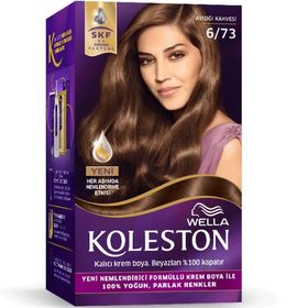 Wella Koleston 6/73 Ay Işığı Kahvesi Saç Boyası Seti