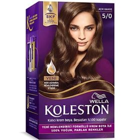 Wella Koleston Açık Kahve 5/0 Köpük Saç Boyası
