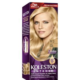 Wella Koleston Kalıcı 9/3 3 Adet Krem Saç Boyası + Saç Boyama Seti