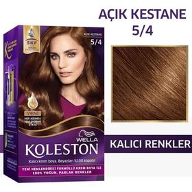 Wella Koleston Kit 5/4 Açık Kestane Saç Boyası