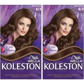 Wella Koleston Kit 6.3 Altın Kumral x2 Saç Boyası